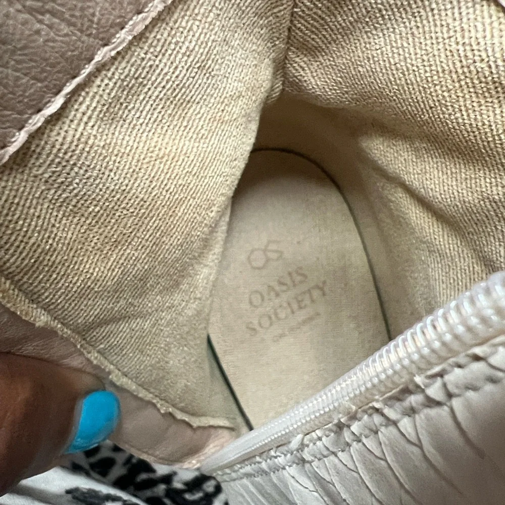 Elegant Oasis Society Cream Oasis SocAnkle Boots - Picture 13 of 13